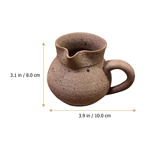 Cabilock Panela De Sopa Com Tampa Cerâmica Caçarola Pot Ferro Stew Wilt Nonstick Forno Pote Retro Po