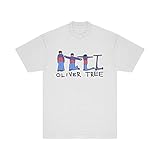 Oliver Tree Scooter Morph T-Shirt, White, Large