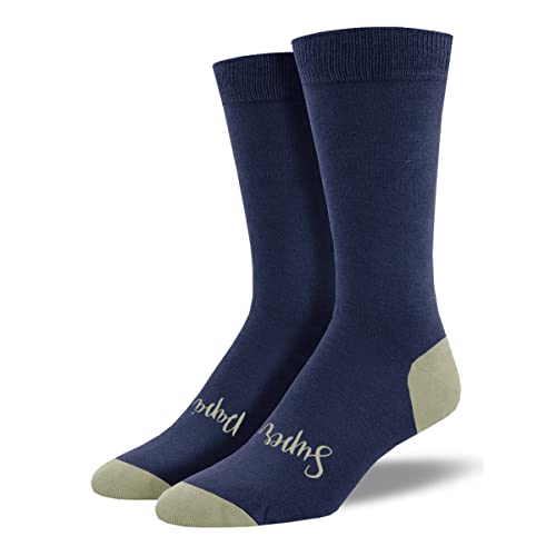 MIMUSELINA Calcetines Padre 100% Algodón Talla 40-45 – Regalo Dia del Padre para Papá, Idea Regalo Padre Primerizo, Calcetines Originales Hombre