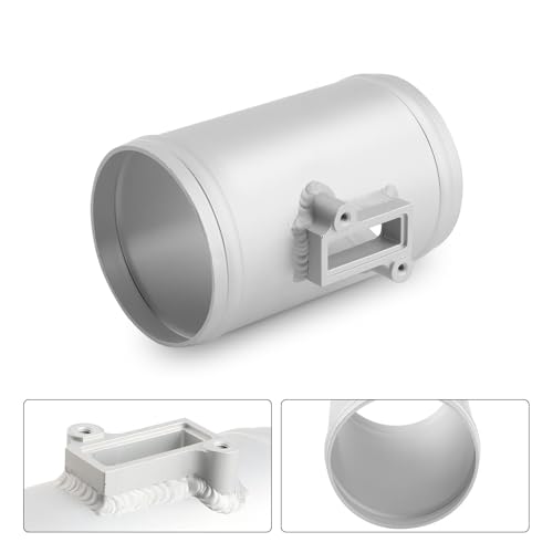 Adaptateur de débitmètre d'air 76 mm pour trajets fluides