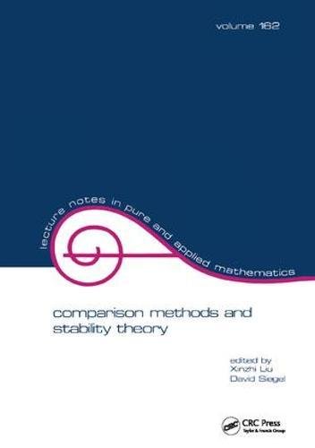 Comparison Methods and Stability Theory (Lecture Notes in Pure and Applied Mathematics)