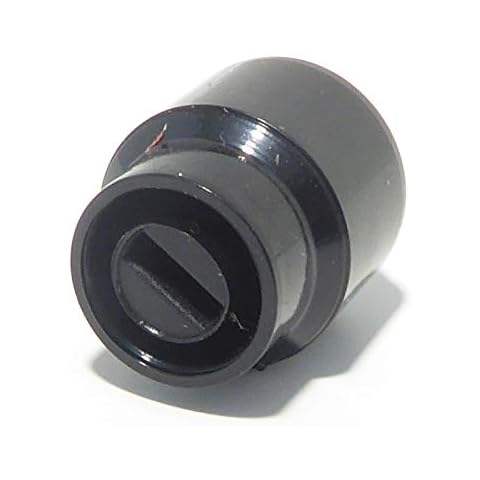 Black guitar pickup toggle switch selector tip 4.9mm slot Telecaster type knob Cover