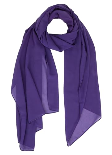 Mealah Fashion Scarves for Women Lightweight Chiffon Scarfs for Women Summer Shawl Warp Scarf(180cm*70cm)