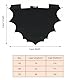 SUNTRADE Schwarze Fledermausflügel Kostüm, Flügel Set Verkleidungszubehör für Drachen, Vampir oder Fledermaus Kostüme (140)