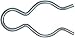Imperial 73517 Hairpin Clip, 17/32" X 1-1/2", Pack of 10