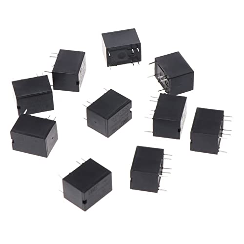 Mini relais de puissance JRC-21F 4100 DC 12V durable pour carte électronique