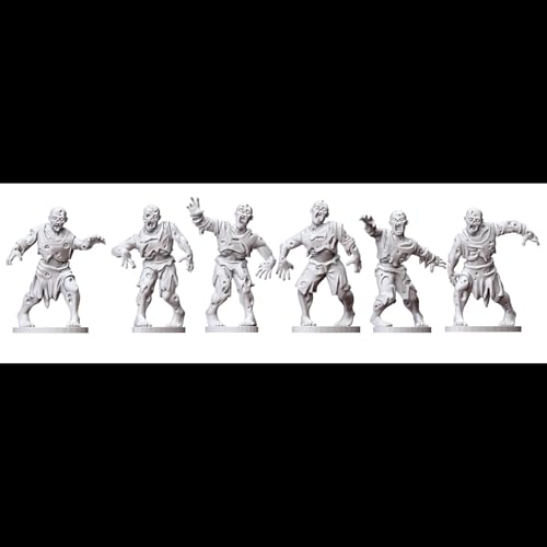 Wargames Atlantic Zombies, Figuras plásticas 28mm miniatura 3