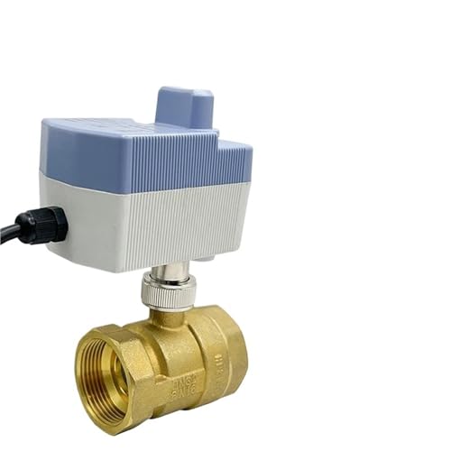 Vanne motorisée 24V 1-1/4" avec interrupteur manuel pour circuit d'eau - 2