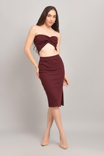 Sabhyanari (With Device) maroon co-ord set – image 3