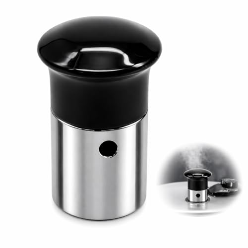 Soupape de Sécurité Noire pour Cocotte Minute, Pièce de Rechange Compatible avec Autocuiseur Authentique, Valve de Fonctionnement pour une Cuisson Parfaite