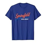 This design says Springfield in big handwritten font letters with New Jersey in smaller print letters underneath. This fun and athletic design makes for a perfect addition to every mom, dad, or kid's wardrobe. Great for those proud to be from or resi...