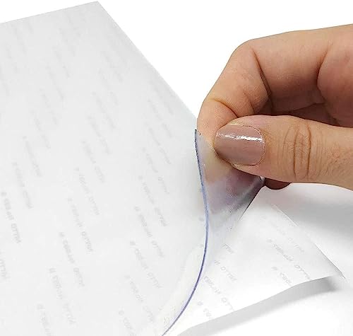 Pellicola Adesiva Protettiva Trasparente in Crystal Varie Misure Ultra Resistente (33x48)