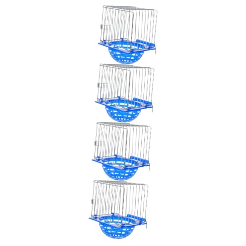 Nid d'élevage pour oiseaux en structure durable avec fixation cage solide supérieure