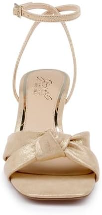 Jewel Badgley Mischka Valerie Open Toe Kitten Heels - 5
