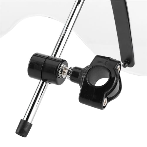 Déflecteur vent moto universel ABS pour stopper la fatigue des cervicales - 4