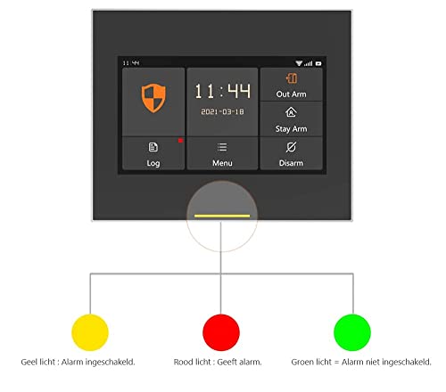 Komplettes WiFi Alarmanlage ST01-8 – Bild 6
