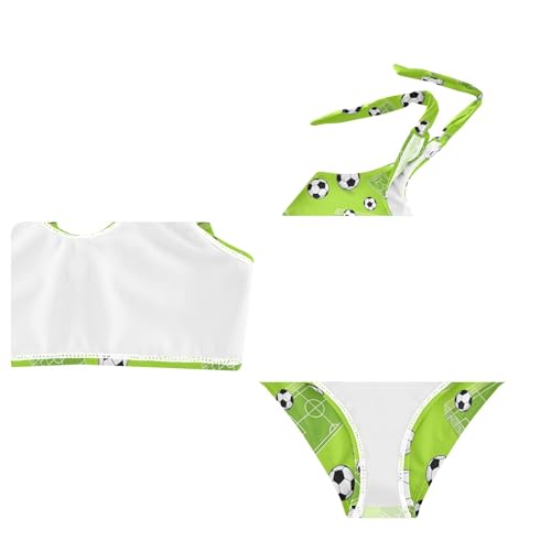 Image of Girls Tankini Swimsuit 2 Piece Pink Unicorn Donuts Summer Beach Bikini Bathing Suit 3T