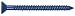 Hillman Concrete Screw Anchor Flat Head Phillips (3/16 Inch