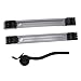 XHTLLO Appliance Rollers, Thick Iron 300KG Load Bearing Easy to Disassemble Refrigerator Rollers, Retractable Base Double Row 24 Wheels Appliance Slider, for Washing Machines
