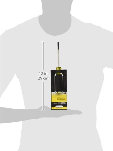 Image of Klein Tools 605-4 1 /4-Inch Cabinet Tip Screwdriver Heavy Duty 4-Inch Round Shank, Made in USA (Pack of 2)
