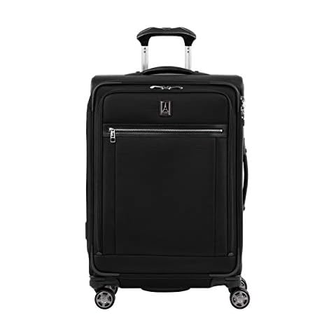 Travelpro Platinum Elite Large Softside Spinner Suitcase 4 Wheels 27x18x11 Expandable and Durable 97 litres Magnetic Swivel Wheels Travel Luggage 10 Years Warranty Cover