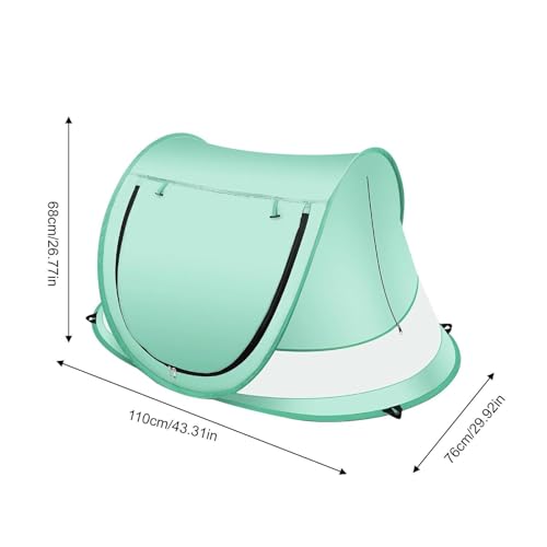 Auvent pliant enfant portable et compact avec protection UPF 50+