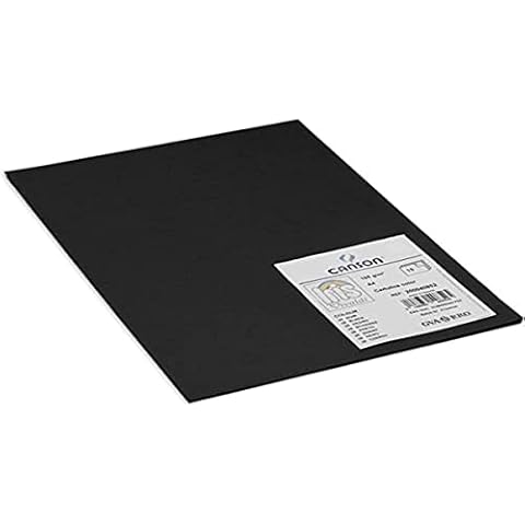 Canson Escolar IRIS Guarro Cartulina A4 Negra Cover