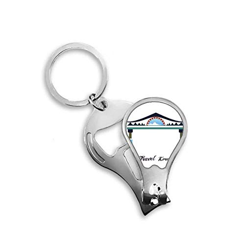 Coupe-ongles Corée arche traditionnelle pour trousse de toilette de voyage