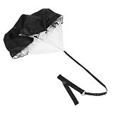 Cabilock Leichter Fußball Speed Fallschirm aus 210d Oxford Stoff für Erwachsene mit Weighted Running Exercises als Fussball Fest Deko und Wm Feier Deko bei Training und Sport