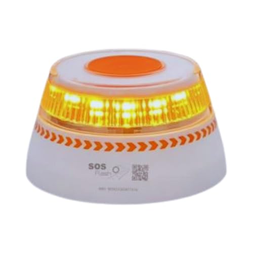 RECAMBIALIA TU TIENDA DE RECAMBIOS ONLINE Luz Emergencia Coche Homologado DGT Geolocalización - V16 Exigible a Partir de 2026 - Baliza Conectada con DGT 3.0 - Imán Resistente - Plan de Datos Incluido