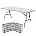 Oypla 6ft 1.8m Folding Heavy Duty Catering Trestle Party Garden Table