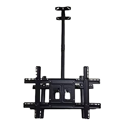 Support TV plafond suspendu inclinable orientable pour téléviseur led lcd double face - 2