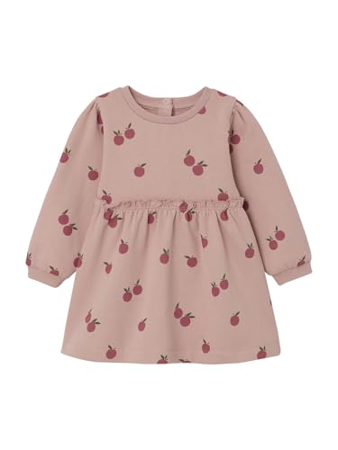 Vertbaudet Mädchen Baby Sweatkleid pudrig rosa 68