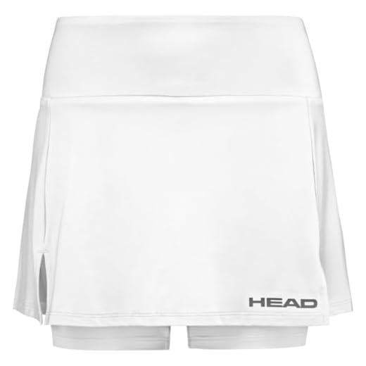 HEAD Falda Club Basic Blanco