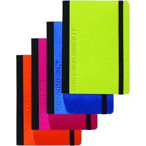 Pagna 5 x Notizbuch Trend A5 192 Seiten blanko