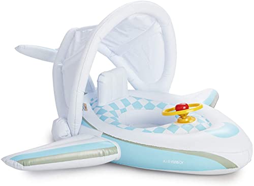 Image of FUNBABY by FUNBOY Inflatable Luxury Private Jet Airplane Baby Float