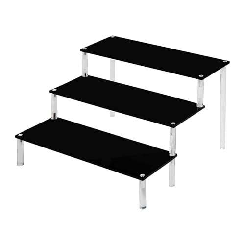 Étagère transparente pour figurines pour vitrine encombrée