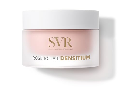 SVR DENSITIUM Rose Éclat 50 ml – Crema Antiedad Iluminadora con Pigmentos Rosados – Reafirma, Unifica y Da Luminosidad – Textura Ligera No Pegajosa – Cuidado Diario para Piel Madura