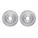 Dynamic Friction Company Front Brake Rotors 6002-21028
