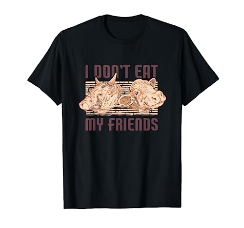 I Don't Eat My Friends | Vegetable Vegetarian Funny Vegan Camiseta