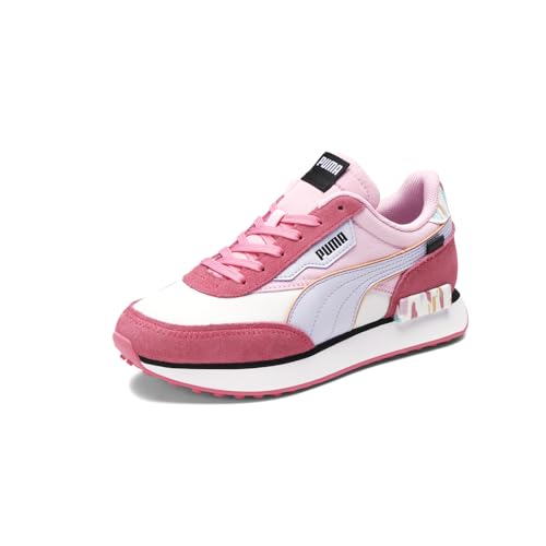 PUMA Kids Girls Future Rider Nail Glam Lace Up Sneakers Shoes Casual - White2