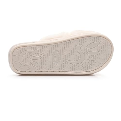 Bride Slippers for Wedding White Letter Pearls Bride To Be Slippers for Bridal Shower Bachelorette Hen Wedding Party4