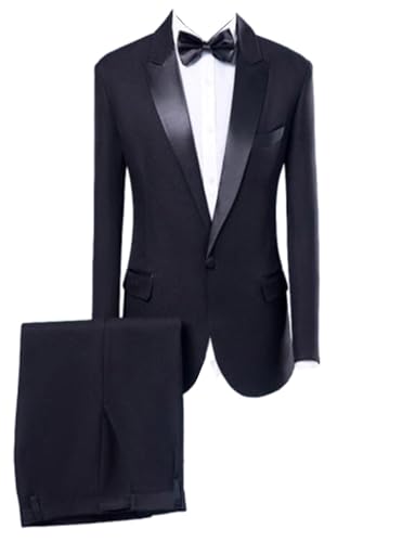 Veste et pantalon à revers en pointe l'excellence du costume de cérémonie Kromoc