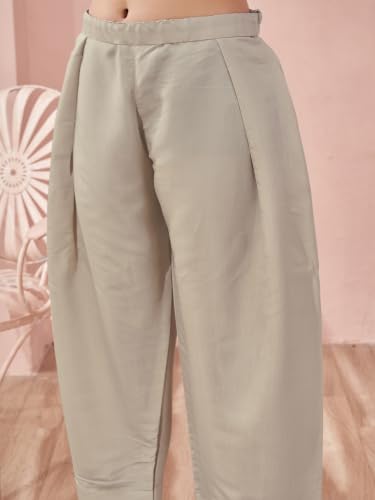 Image of Womanista Farshi Salwar Suit for Women| Farsi Kurta Set with Dupatta