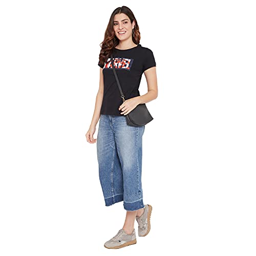 Image of Marvel Women Round Neck Short Sleeves T-Shirt