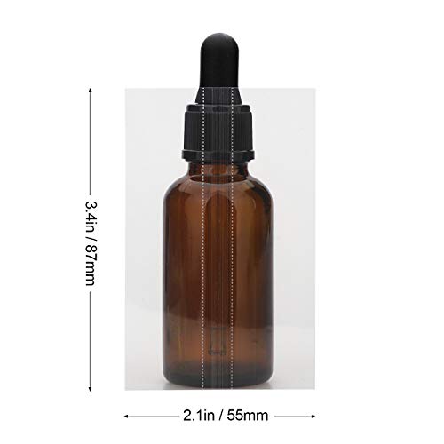 Image of 1oz Glass Bottle Shrink Bands 200 pcs Clear PVC Heat Shrink Wrap Sealer for 30ml Bottles