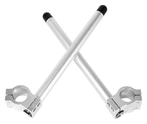 Manillar Soporte Para H&Arley Con Tubo Horquilla Cromado Clip 7/8 CNC Manillar Aluminio Con Elevación Regular 31-51 Mm Motocicleta(39mm)