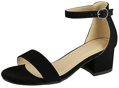 Image of Lucky Top Girls Dress Sandal Low Heel Ankle Strap