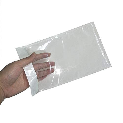 Remy Packaging Full Gumming Packing List Envelope (Size: 10" X 13") A4 - Packing List Enclosed/Invoice Pouch/Carton Invoice/Packing List Pouch (100 Pcs) (100) #TOP2