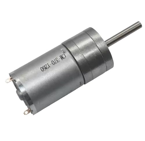 Motoréducteur CC 6V 26 RPM arbre long JGA25-3700 moteur couple élevé